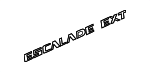 15162149 - Body: Nameplate for Cadillac: Escalade EXT Image