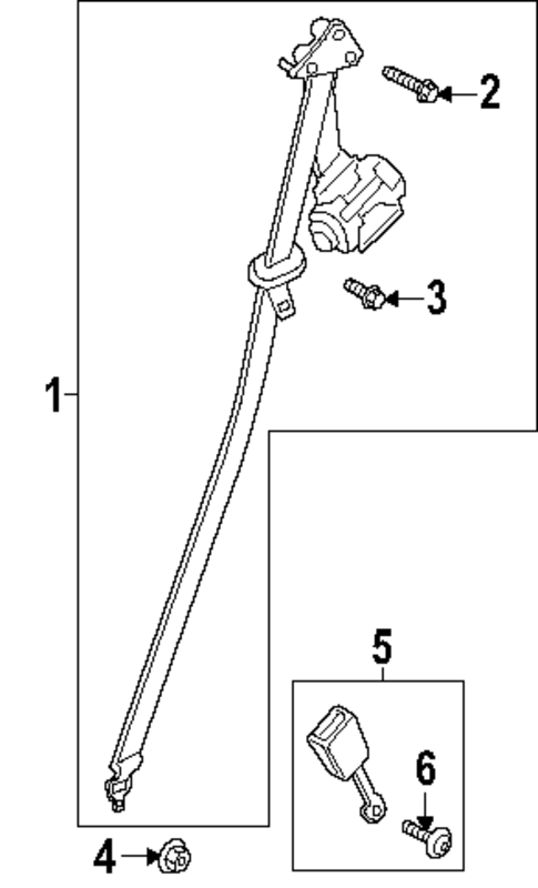 Seat Belt for 2025 Lincoln Navigator #0