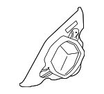 8151350330 - Body: Rear Dr Speaker for Isuzu Image