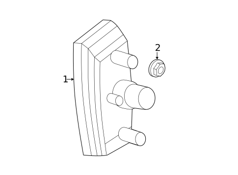 License Lamps for 2018 Jeep Wrangler #0