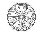 3CM601025KAX1 - : Wheel for Volkswagen: Atlas Image
