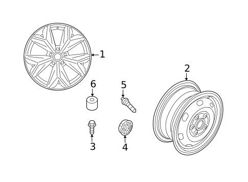 Wheels for 2023 Volkswagen Atlas #0