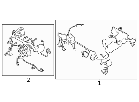 Wiring Harness for 2025 Mazda CX-50 #0
