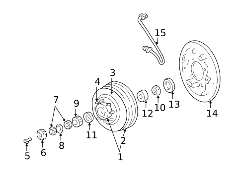 Drums & Rotors for 1995 Dodge B3500 #0
