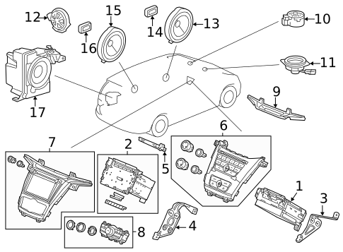 Sound System for 2014 Honda Odyssey #0