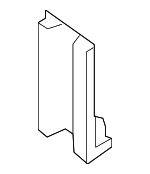 243821PA1A - Electrical: Fuse &amp; Relay Box Rear Cover for Nissan: NV1500, NV2500, NV3500 Image