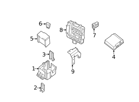 Fuse & Relay for 2014 Nissan NV3500 #0