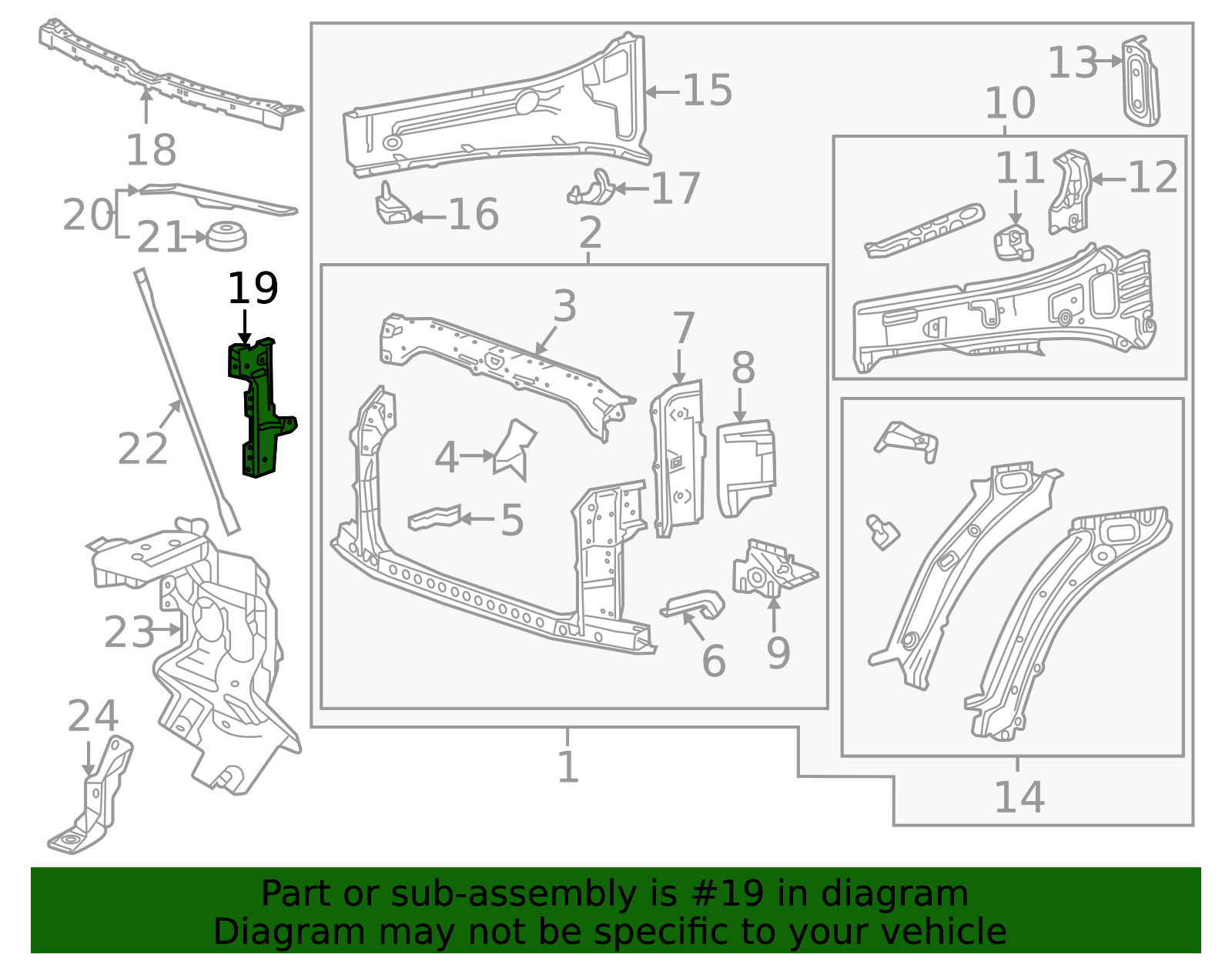 2021-2026 GM Bracket 85063396 | OEM Parts Online