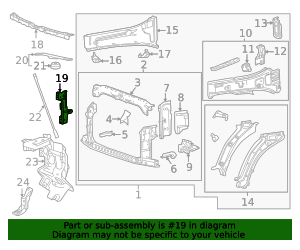 2021-2026 GM Bracket 85063396 | OEM Parts Online