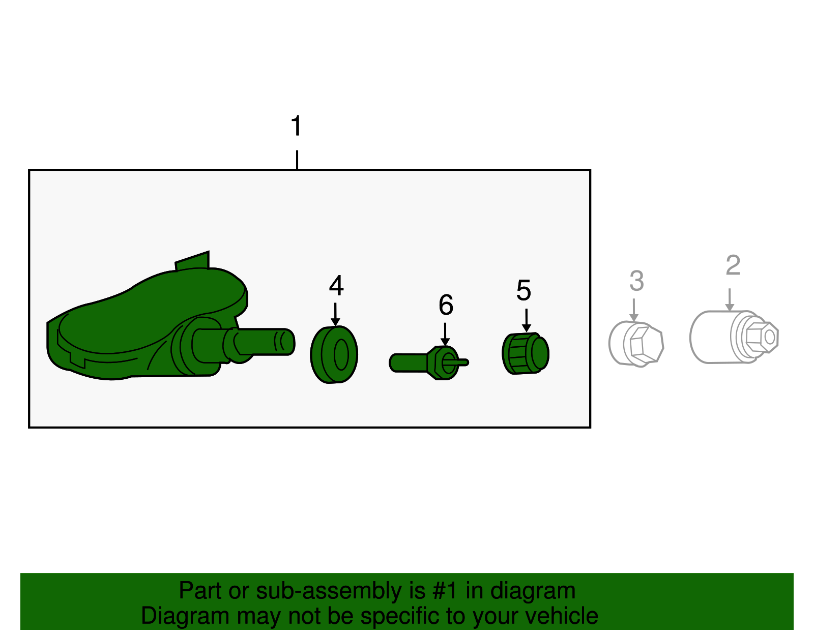US Odyssey RL5 TPMSセンサー 42753-TR3-A810 タイヤ空気圧 42753-1R3