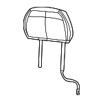 6XS151T3AG - Body: Headrest, Outer for Jeep: Grand Cherokee L Image