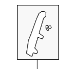 82550SZNA01ZA - Body: Bolster for Acura Image