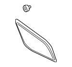 4G0863305A24A - Body: Side Trim for Audi: A7 Quattro, RS7, S7 Image