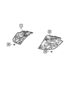 68576300AA - Interior Trim: Hood Silencer for Ram: 2500, 3500 Image