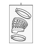 13715A1DC43 - Engine: Boot for BMW: X5, X6, X7, XM Image