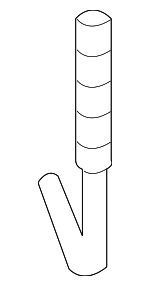 244258990D - Electrical: Battery Rear Bolt for Nissan Image