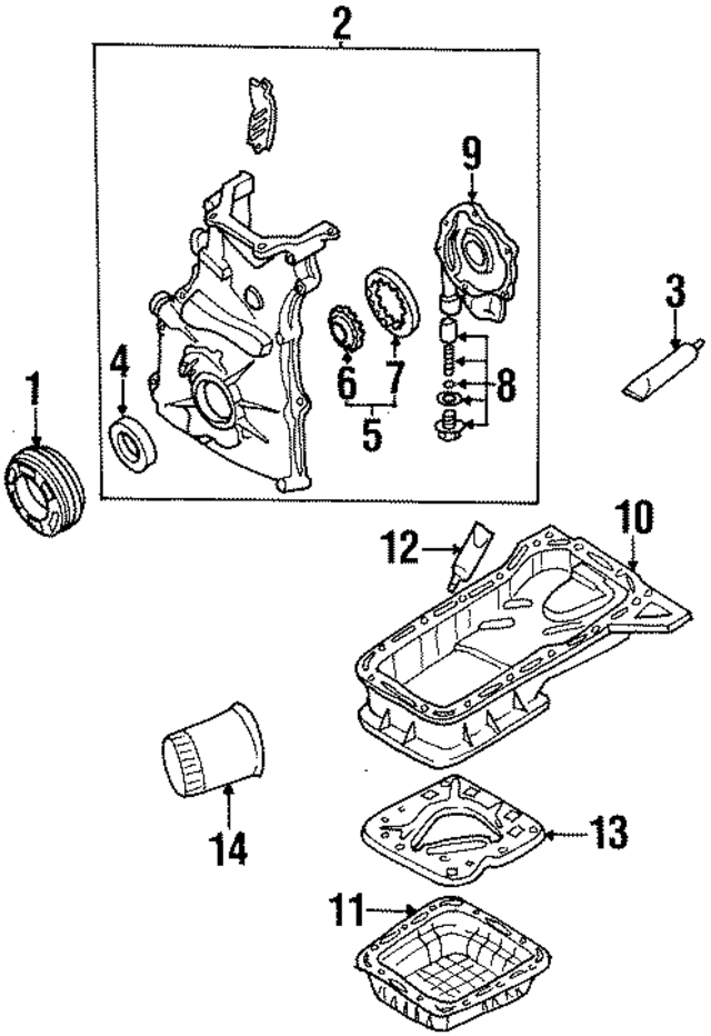 1502053F25 - : Oil Pump Gear for Nissan: 240SX, Altima Image