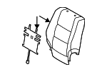 7107448410A0 - Body: Seat Back Cover for Lexus: RX330, RX350, RX400h Image