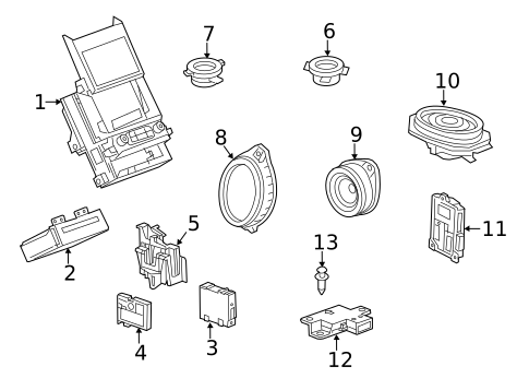 Instruments & Gauges for 2015 Chevrolet Impala #0