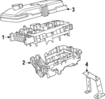 68534920AC - Electrical: Fuse Box for Mopar Image