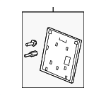 82127STXA01ZA - Body: Seat Back Panel for Acura: MDX Image