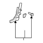82230STXA01 - Body: Latch for Acura: MDX Image