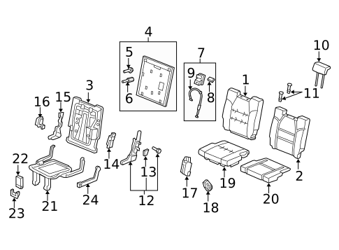 Third Row Seats for 2007 Acura MDX #0