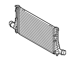 3QF145803D - Cooling System: Inter-cooler for Volkswagen Image
