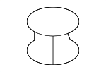 1416003133 - Body: Fender Liner Rivet for Hyundai Image image