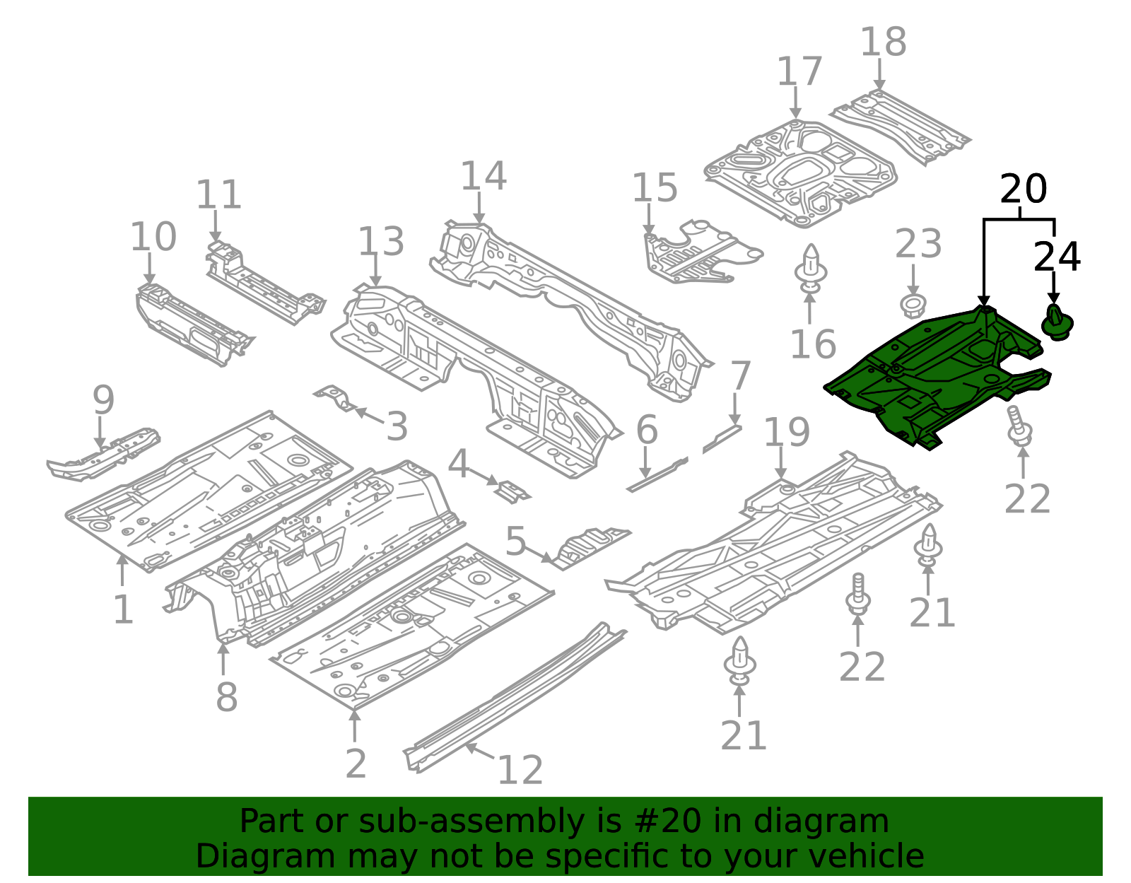 B61K-56-1Z0A - Under Cover - 2014-2018 Mazda 3 | Mazda Swag