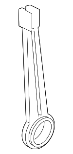 4K0820536D - : Temp Sensor Bracket for Audi: A6 allroad, A6 Quattro, A7 Sportback, RS6 Avant, RS7 Sportback, S6, S7 Sportback Image