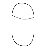 MR473473 - Body: Trunk Lid Bumper for Mitsubishi Image