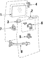 D5UZ1122601A - Body: Handle for Ford Image