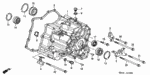 21232P7Z000 - Transmission - Automatic: HANGER A, TRANSMISSION for Honda Image