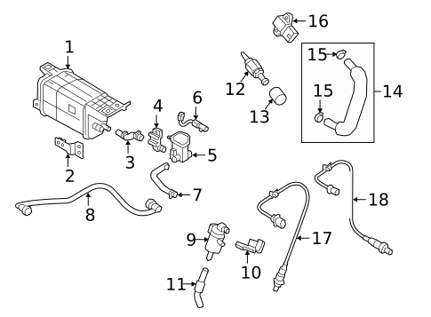 Powertrain Control for 2018 Hyundai Elantra GT #1