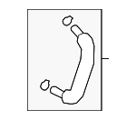 267202B700 - Emission System: PCV Hose for Hyundai: Elantra, Elantra GT, Tucson Image