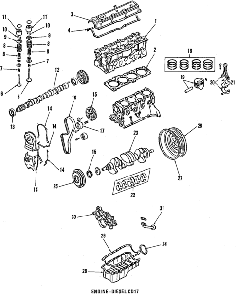 Mounts for 1985 Nissan Sentra #0