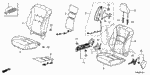 4810SB3000 - Interior/Bumper: C-CLIP SET, TRIM FASTENER (30 PIECES) for Honda Image