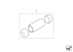 34400411406 - Retrofitting / Conversion / Accessories: Handbrake Handle in Car Color for Mini Image