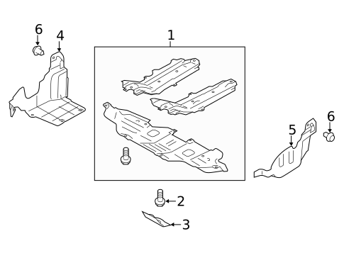 Splash Shields for 2014 Subaru Forester #0