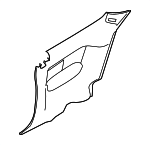 8S4Z6331013AA - Body: Lower Quarter Trim for Ford: Focus Image