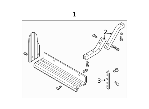 Running Board for 1998 Ford E-250 Econoline #0