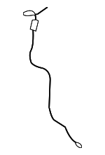 8T4Z14A412BA - : OEM NEW 2008-2010 Ford Edge Limited SEL Sport Utility Antenna Cable 8T4Z14A412Ba for Ford: Edge Image