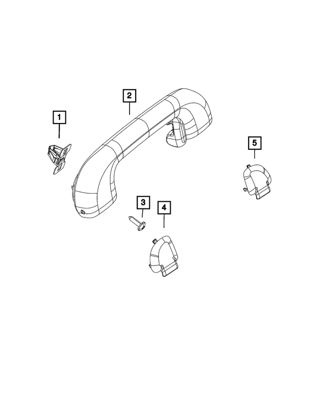 68175335AA - Interior Trim: Trim Screw for Mopar Image image