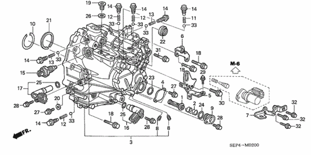 MT Transmission Case for 2004 Acura TL #0