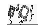 88310CW510 - Body: Seat Back Frame for Hyundai Image image