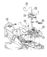 XA391Z0AB - 4-Speed; Automatic VLP Transaxle: Console Prndl Bezel for Mopar Image