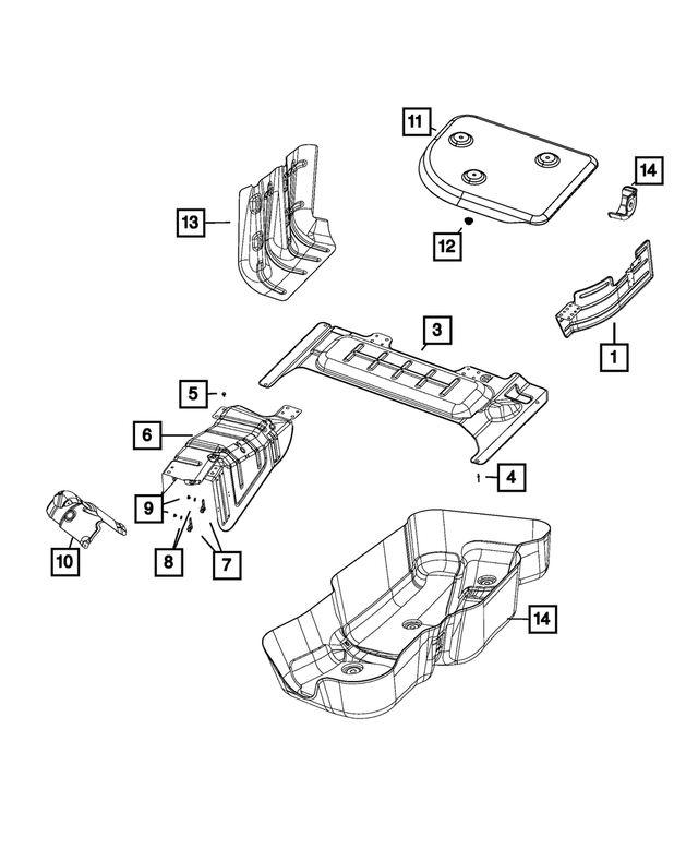 68118135AA - Exhaust: Rivet for Mopar Image image