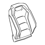 84281117 - Body: Seat Back Cushion Cover for GM Image