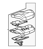 85165324 - : Seat Cushion Pad for GM Image
